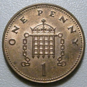 Єлизавета II (після ) Елизавета II (после ) ^/--/^ Велика Британія 1 пенні 2002 року 43182 ^_^^^ Великобритания 1 пенни 2002 года 43182 - фото фото фото