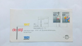 Європа Европа ^/--/^ НИДЕРЛАНДЫ 1983 г. КПД. ЖИВОПИСЬ. Лицевая часть конверта. ^_^^^ НІДЕРЛАНДИ 1983 р. ККД. Живопис. Особиста частина конверта. - фото фото фото