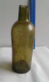 Пляшки Бутылки ^/--/^ Бутылка зеленая без горла Вино 0,5  До 1917 года ^_^^^ Пляшка зелена без горла Вино 0,5 До 1917 року - фото фото фото