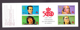 Іспанія Испания ^/--/^ Испания 1991 г  MNH - буклет - 2 /--/ а скана - 500 лет открытия Америки ^_^^^ Іспанія 1991 р MNH - буклет - 2 /--/ а скана - 500 років відкриття Америки - фото фото фото