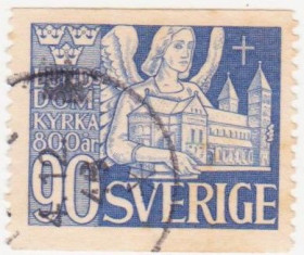 Скандинавія Скандинавия ^/--/^ Швеция 1946 г. № 322 гашеная ^_^^^ Швеція 1946 р. No 322 гашена - фото фото фото