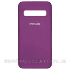 Чохли, бампера Чехлы, бампера ^/--/^ Samsung G /--/ 975 S /--/ 10 Plus Чехол микрофибра Silicone Cover (сиреневый) ^_^^^ Samsung G /--/ 975 S /--/ 10 Plus Чехол мікрофібра Silicone Cover (сиреневий) - фото фото фото