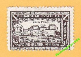 Великобританія Великобритания ^/--/^ 1931 ЧАРКХАРИ BRITAIN COLONY Indian States РАРИТЕТ ^_^^^ 1931 ЧАРКХАРІ BRITAIN COLONY Indian States РАРИТЕТ - фото фото фото