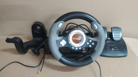 Навушники, гарнітури Наушники, гарнитуры ^/--/^ 41230 Проводной руль Defender Challenge Mini LE PC Black, Б/У ^_^^^ 41230 Провідний кермо Defender Challenge Mini LE PC Black, Б/У - фото фото фото
