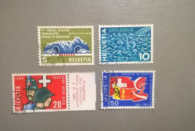 Швейцарія Швейцария ^/--/^ Швейцария Транспорт Флаг Солдат 1964 ^_^^^ Швейцарія Транспорт Прапор Солдат 1964 - фото фото фото