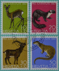 Інше Другое ^/--/^ Швейцария Фауна 1967 ^_^^^ Швейцарія Фауна 1967 - фото фото фото