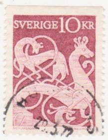 Скандинавія Скандинавия ^/--/^ Швеция 1961 г. № 483 А гашеная ^_^^^ Швеція 1961 р. No 483 А гашена - фото фото фото