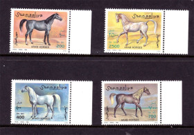Фауна Фауна ^/--/^ NM Фауна . Сомали 1996 г MNH - лошади ^_^^^ NM Фауна . Сомалі 1996 MNH - коні - фото фото фото
