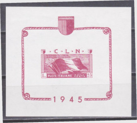 Італія, Ватикан Италия, Ватикан ^/--/^ Италия 1944 Зона AOSTA ПАРТИЗАНЫ ФЛАГ C.L.N. ВТОРАЯ МИРОВАЯ ВОЙНА WWII Блок б/з Mi.15** MNH Є10 !!! ^_^^^ Италия 1944 Зона AOSTA ПАРТИЗАНЫ ФЛАГ C.L.N. ВТОРАЯ МИРОВАЯ ВОЙНА WWII Блок б/с Mi.15** MNH Е /--/ 10!!! - фото фото фото