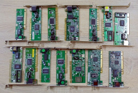 Модемні, мережеві карти Модемные, сетевые карты ^/--/^ Сетевые карты PCI 10/100 Мбит/с ^_^^^ Мережеві карти PCI 10/100 Мбіт/с - фото фото фото