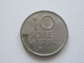 Швеція Швеция ^/--/^ Швеция 10 эре 1968 года #16645 ^_^^^ Швеція 10 ери 1968 року #16645 - фото фото фото