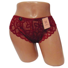 Труси Трусы ^/--/^ Женские ажурные трусы Heat Underwear V /--/ 11913 L бордовые ^_^^^ Жіночі ажурні труси Heat Underwear V /--/ 11913 L бордові - фото фото фото