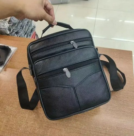 Сумки Сумки ^/--/^ Чоловіча шкіряна сумка з ручкою JZ AN-0721-1 ^_^^^ Мужская кожаная сумка с ручкой JZ AN-0721-1 - фото фото фото