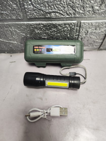 Ліхтарі, ліхтарики Фонари, фонарики ^/--/^ Лот акумуляторний LED ліхтарик USB світлодіодний з фокусуванням ^_^^^ Лот аккумуляторный LED фонарик USB светодиодный с фокусировкой - фото фото фото
