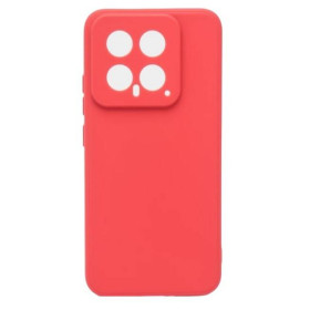 Чохли, бампера Чехлы, бампера ^/--/^ Чохол Fiji Style для Xiaomi 14 силікон бампер із захистом блоку камер червоний ^_^^^ Чехол Fiji Style для Xiaomi 14 силикон бампер с защитой блока камер красный - фото фото фото
