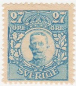 Інші країни Другие страны ^/--/^ Швеция 1911  г. № 76 * ^_^^^ Швеція 1911 р. No 76* - фото фото фото