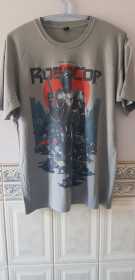 Футболки, майки Футболки, майки ^/--/^ Футболка &amp;quot;Robocop&amp;quot;  (60% cotton / 40% polyester, L, China) б/у ^_^^^ Футболка &amp;quot;Robocop&amp;quot; (60% cotton / 40% polyester, L, China) б/у - фото фото фото