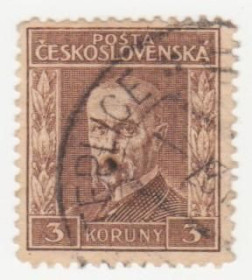 Чехословаччина Чехословакия ^/--/^ Чехословакия   1925 г № 221 гашеная ^_^^^ Чехословаччина 1925 р. No 221 гашена - фото фото фото