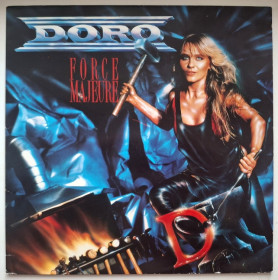 Платівки Пластинки ^/--/^ Doro EX Warlock - Force Majeure - 1989.   (LP). 12. Vinyl. Пластинка. Germany. ^_^^^ Doro EX Warlock - Force Majeure - 1989. 12.Vinyl. Пластинка. Germany. - фото фото фото