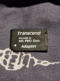 Адаптери Адаптеры ^/--/^ Нерабочий адаптер microsd -&amp;gt; memory stick pro duo transcend переходник ^_^^^ Неробочий адаптер microsd - &amp;gt; memory stick pro duo transcend перехідник - фото фото фото