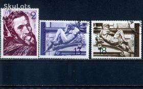 Мистецтво Искусство ^/--/^ Болгария. Микеланджело (серия) 1975 г. ^_^^^ Болгарія. Мікеланджело (серія) 1975 - фото фото фото