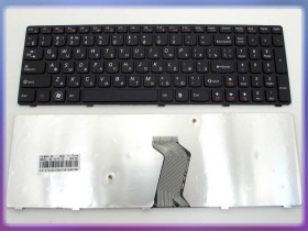Клавіатури Клавиатуры ^/--/^ Клавиатура для LENOVO IdeaPad Y /--/ 570, Y /--/ 770 (RU Black, Черная рамка) ^_^^^ Клавіатура для LENOVO IdeaPad Y /--/ 570, Y /--/ 770 (RU Black, Чорна рамка) - фото фото фото