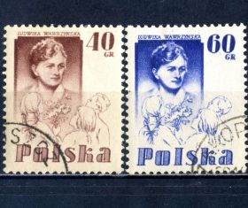 Історія та особистості История и личности ^/--/^ Польша. Учительница Людвика Вавржинская (серия) 1956 г. ^_^^^ Польща. Вчителька Людвіка Вавржинська (серія) 1956 - фото фото фото