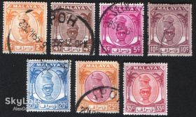 Малайзія Малайзия ^/--/^ Малайя, Перак (1950) Британская колония. Султан ^_^^^ Малайя, Перак (1950) Британська колонія. Султан - фото фото фото