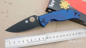 Ножі, мультітули Ножи, мультитулы ^/--/^ Spyder Tenacious C /--/ 122 /--/ Ti, D /--/ 2 Blackwash, Titanium Blue, Репліка, Підшипник, Outdoor, Tactical, EDC, Frame Lock ^_^^^ Spyder Tenacious C /--/ 122 /--/ Ti, D /--/ 2 Blackwash, Titanium Blue, Реплика, Подшипник, Outdoor, Tactical, EDC, Frame Lock - фото фото фото
