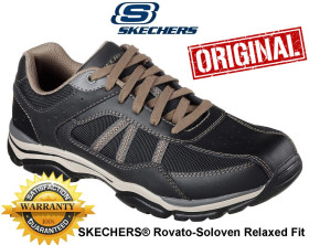 Кросівки Кроссовки ^/--/^ SKECHERS Rovato-Soloven Black original чоловічі нові ^_^^^ SKECHERS Rovato-Soloven Black original мужские новые - фото фото фото