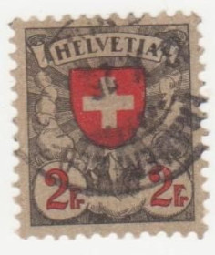 Швейцарія Швейцария ^/--/^ Швейцария 1924  г. № 194 гашеная ^_^^^ Швейцарія 1924 р. No 194 гашена - фото фото фото