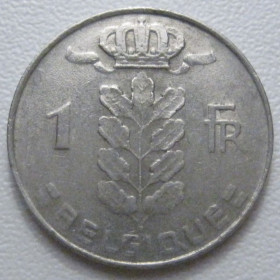 Бельгія Бельгия ^/--/^ Бельгія 1 франк 1979 року Belgique 42716 ^_^^^ Бельгия 1 франк 1979 года Belgique 42716 - фото фото фото