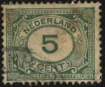 Інші країни Другие страны ^/--/^ Голландия 1921 г. № 107 гашеная ^_^^^ Нідерланди 1921 р. No 107 гашена - фото фото фото