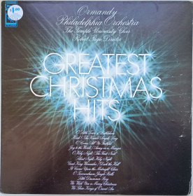 Платівки Пластинки ^/--/^ THE PHILADELPHIA ORCHESTRA, ORMANDY, THE TEMPLE UNIVERSITY CHOIR, ROBERT PAGE Greatest Christmas Hits LP  VG/EX ^_^^^ THE PHILADELPHIA ORCHESTRA, ORMANDY, THE TEMPLE UNIVERSITY CHOIR, ROBERT PAGE Greatest Christmas Hits LP VG/EX - фото фото фото