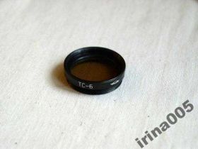 Світлофільтри Светофильтры ^/--/^ РЕДКИЙ, Светофильтр СТ-6 -  на м.24 х 0,5 ^_^^^ Рідкий, Світофільтр СТ-6 - на м.24 х 0,5 - фото фото фото