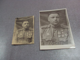 Листи, фото Письма, фото ^/--/^ фотография герой советского союза гсс 1944 г. тисменица лот 2 шт №12187 ^_^^^ фотографія герой радянського союзу гсс 1944 р. тисмениця лот 2 шт No 12187 - фото фото фото