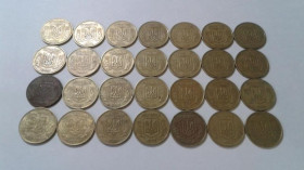 Інше Другое ^/--/^ 50 копеек 1992 года. 1 /--/ БАм. 28 штук. ^_^^^ 50 копійок 1992 року. 1 /--/ Бам. 28 штук. - фото фото фото