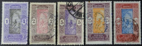 Інше Другое ^/--/^ Французские колонии Дагомея 1917 ^_^^^ Французькі колонії Дагомея 1917 - фото фото фото