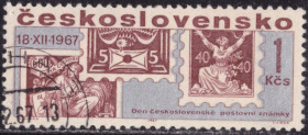 Чехословаччина Чехословакия ^/--/^ Чехословакия. День почтовой марки  (серия) 1967 г. ^_^^^ Чехословаччина. День поштової марки (серія) 1967 - фото фото фото