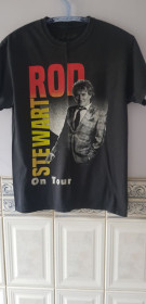 Футболки, майки Футболки, майки ^/--/^ Футболка &amp;quot;Rod Stewart&amp;quot;  (100% cotton, M, Nicaragua) б/у ^_^^^ Футболка &amp;quot;Rod Stewart&amp;quot; (100% cotton, M, Nicaragua) б/у - фото фото фото