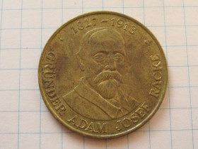 Інше Другое ^/--/^ Жетон - GRUNDER ADAM JOSEF RACKE 1827−1913 #6 /--/ П /--/ 2145 ^_^^^ Жетон - GRUNDER ADAM JOSEF RACKE 1827-1913 #6 /--/ П /--/ 2145 - фото фото фото