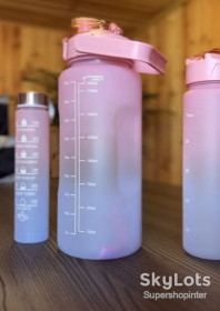 Термоси Термосы ^/--/^ Набор Бутылок для воды 3 в 1 объемом 2 литра, BOTTLE ^_^^^ Набір пляшок для води 3 в 1 об'ємом 2 літри, BOTTLE - фото фото фото