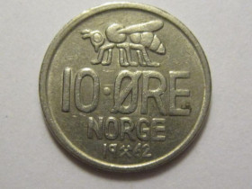 Норвегія Норвегия ^/--/^ Норвегия 10 эре 1962 года 3 /--/ П /--/ 136 ^_^^^ Норвегія 10 ери 1962 року 3 /--/ П /--/ 136 - фото фото фото