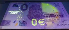 Інше Другое ^/--/^ 0 євро евро euro Король Абдулазіз 2020 2022 вод. знаки, УФ, голограмма. ^_^^^ 0 евро евро euro Король Абдулазиз 2020 2022 вод. знаки, УФ, голограмма. - фото фото фото