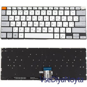 Клавіатури Клавиатуры ^/--/^ Клавиатура для ноутбука ASUS (X /--/ 3400, X /--/ 7400 series), ukr, silver, без фрейма, подсветка клавиш (Red E ^_^^^ Клавіатура для ноутбука ASUS (X /--/ 3400, X /--/ 7400 series), ukr, silver, без фрейму, підсвічування клавіш (Red E - фото фото фото