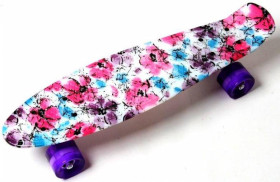 Дитячі ролики та скейти Детские ролики и скейты ^/--/^ Penny Board &amp;quot;Flowers chamomile&amp;quot; Светящиеся колеса (1427061371) ^_^^^ Penny Board &amp;quot;Flowers chamomile &amp;quot; Світні колеса (1427061371) - фото фото фото