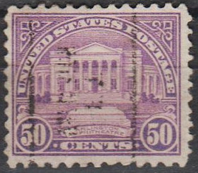 Північна Америка Северная Америка ^/--/^ 1922 - США - Арлінгтон 50 Mi.282 _гаш ^_^^^ 1922 — США — Арлингтон 50 Mi.282 - фото фото фото