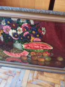 Картини, Гравюри, Живопис та Графіка Картины, Гравюры, Живопись и Графика ^/--/^ Картина 1960 года в отличном состоянии ^_^^^ Картина 1960 року у відмінному стані - фото фото фото
