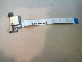 Інші комплектуючі Другие комплектующие ^/--/^ Плата-шлейф USB+audio+cardreader ноутбука Lenovo IdeaPad G /--/ 70-series   (CG /--/ 70 /--/ A NS-A /--/ 671) ^_^^^ Плата-шлейф USB+audio+cardreader ноутбука Lenovo IdeaPad G /--/ 70-series (CG /--/ 70 /--/ A NS-A /--/ 671) - фото фото фото