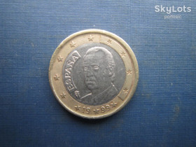 Іспанія Испания ^/--/^ Монета 1 євро Іспанія 1999 ^_^^^ Монета 1 евро Испания 1999 - фото фото фото